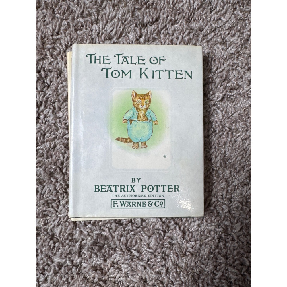 Beatrix Potter Vintage Book Lot F Warne Co Tales #6, #8, #20 and #21 - Picture 4 of 5